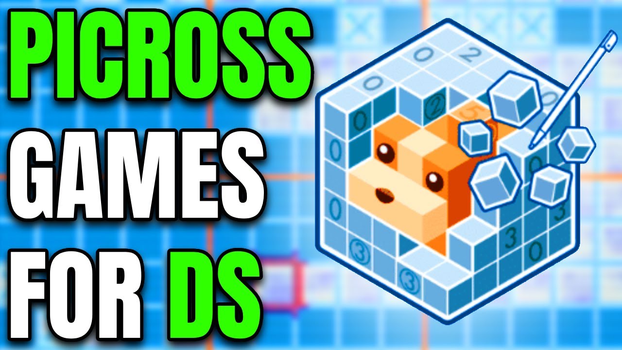 ALL PICROSS GAMES for DS | melonDS EMULATOR (2007 - 2009)