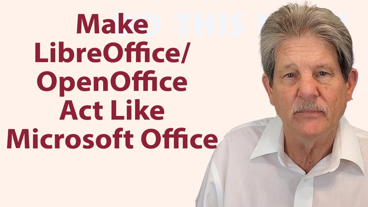 Настройка LibreOffice/OpenOffice для работы в режиме Microsoft Office