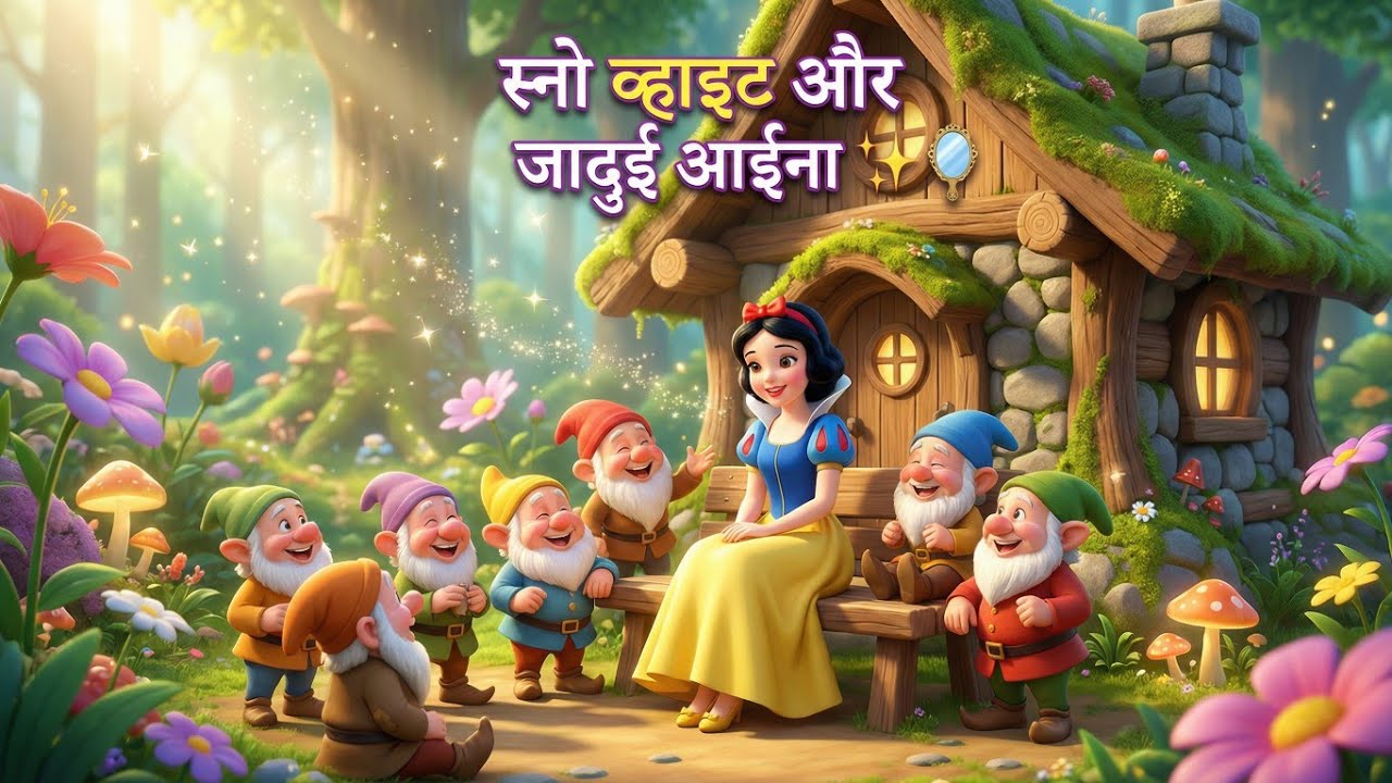 “स्नो व्हाइट | परी कथा” Snow White की कहानी ✨ | अच्छाई की जीत | Kids Fairy Tale