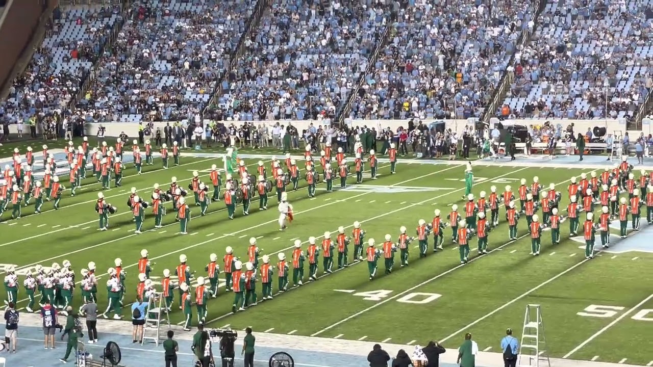 Marching 100 FAMU @ UNC Pregame Come On