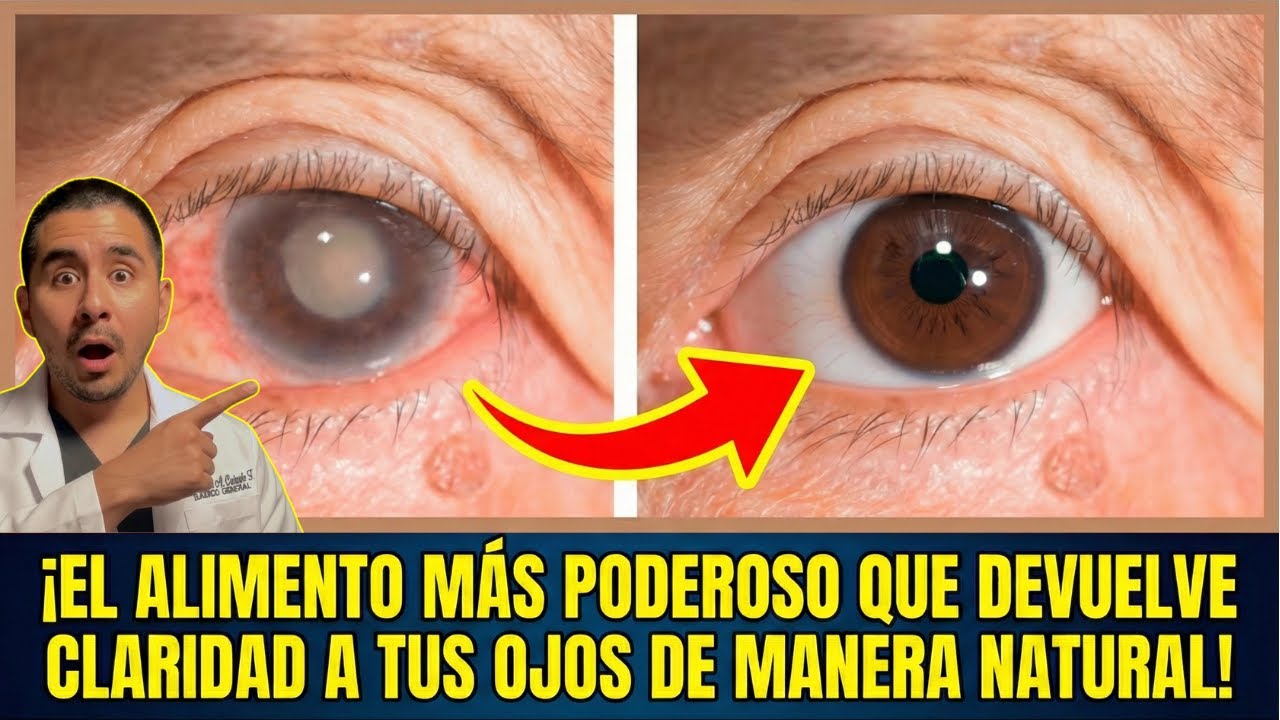 URGENTE +60: &iexcl;El Alimento BARATO que Aclara tu Vista Borrosa en Semanas!