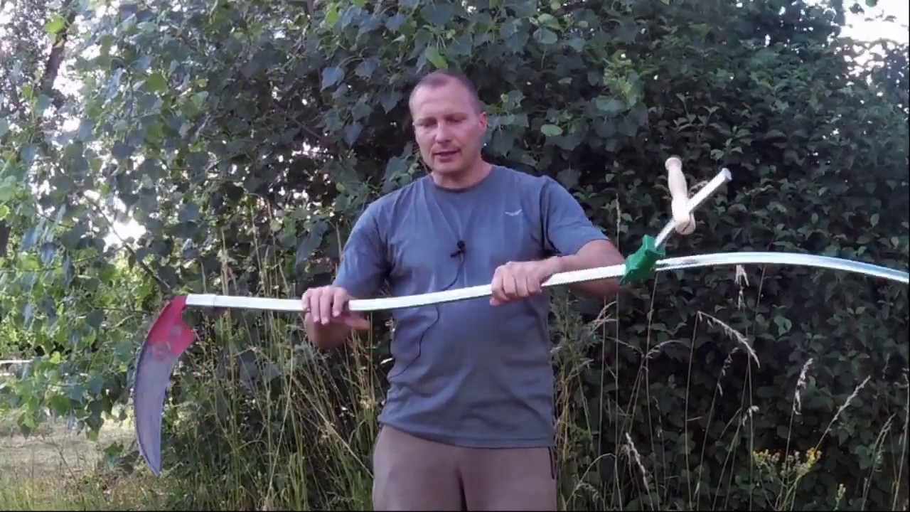 Sensen Test + Riesenbärenklau als Kaninchenfutter?