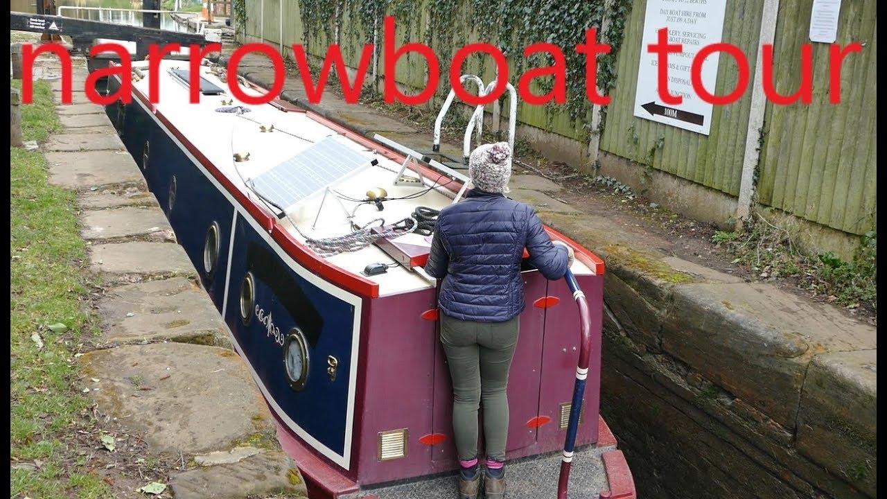 Narrowboat tour and no knead bread recipe.