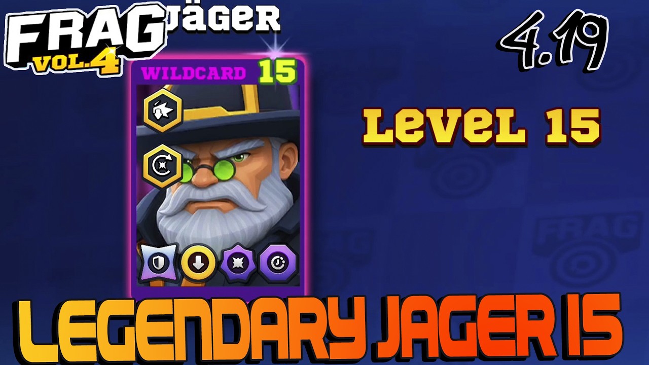 FRAG Pro Shooter - Legendary JAGER 15🔥4.19 Gameplay Walkthrough🔥(iOS,Android)