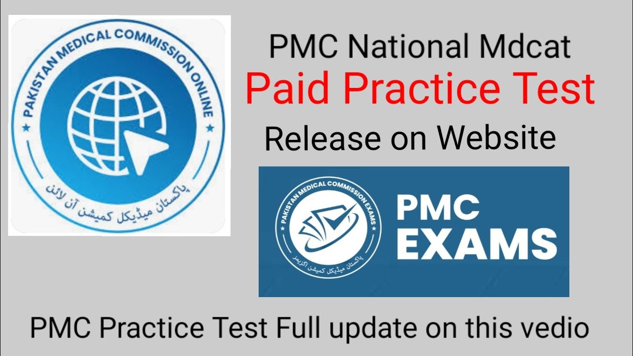 PMC National Mdcat Practice Test Released on Website