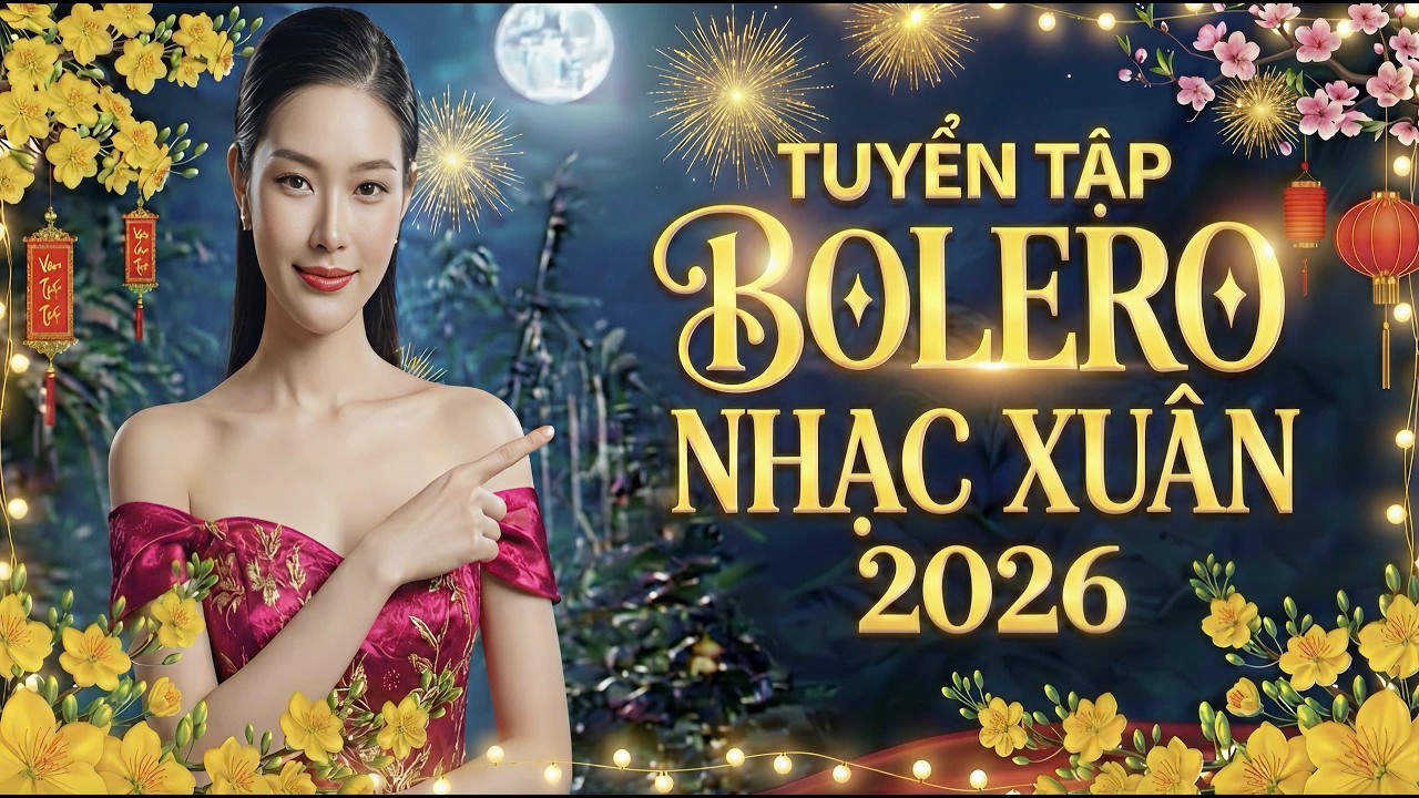 Tuyển Chọn Bolero Rumba Nhạc  Xuân 2026 – Toàn Ca Khúc Mới,Càng Nghe Càng Thấy Lộc Về