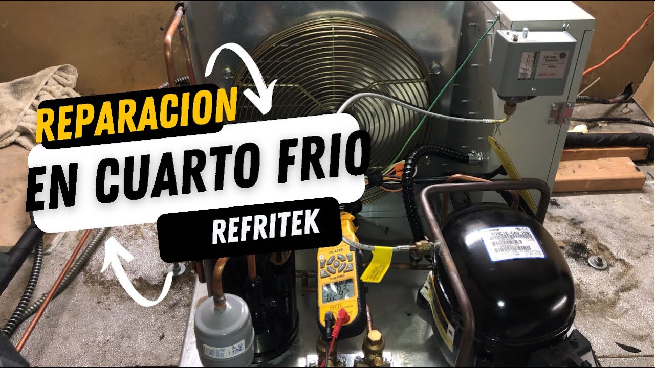 Reparacion en Camara Frigorifica o Cuarto Frio - Abanico del Condensador y Más