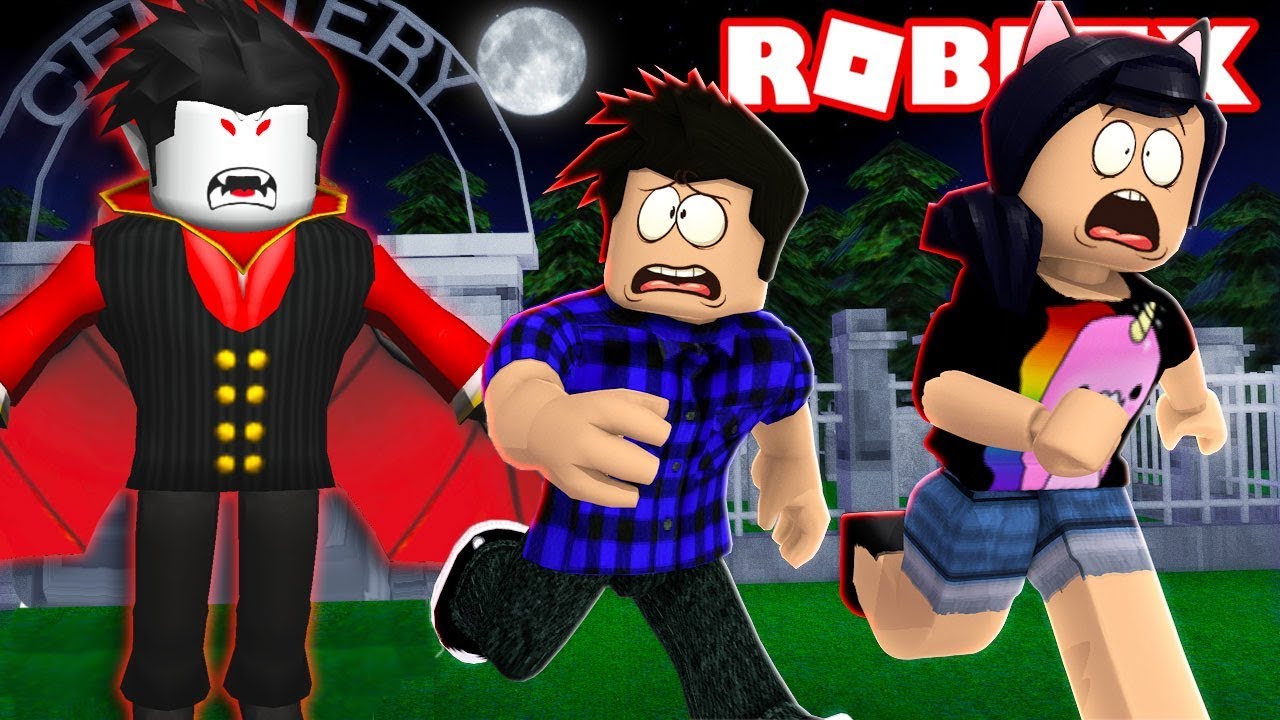 Fomos CAÇADOS pelo VAMPIRO! - Roblox Cryptik