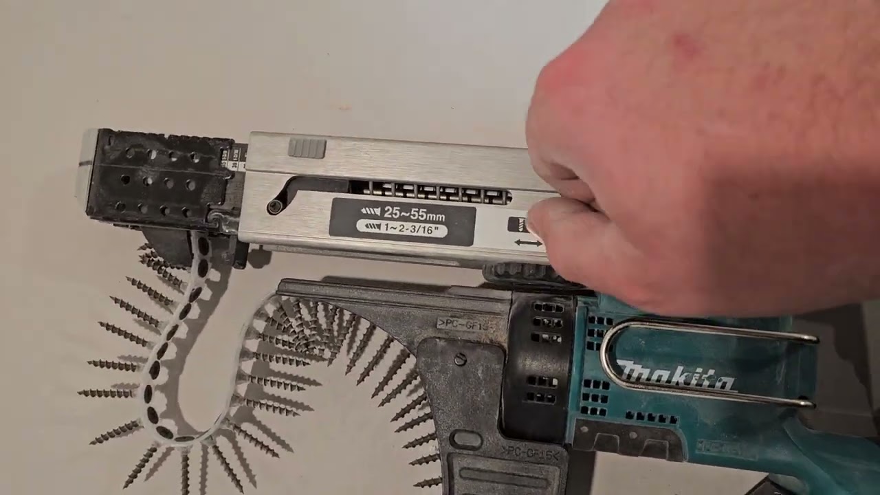 Review  / Tutorial  on the Makita XRF02 Drywall Screw Gun.
