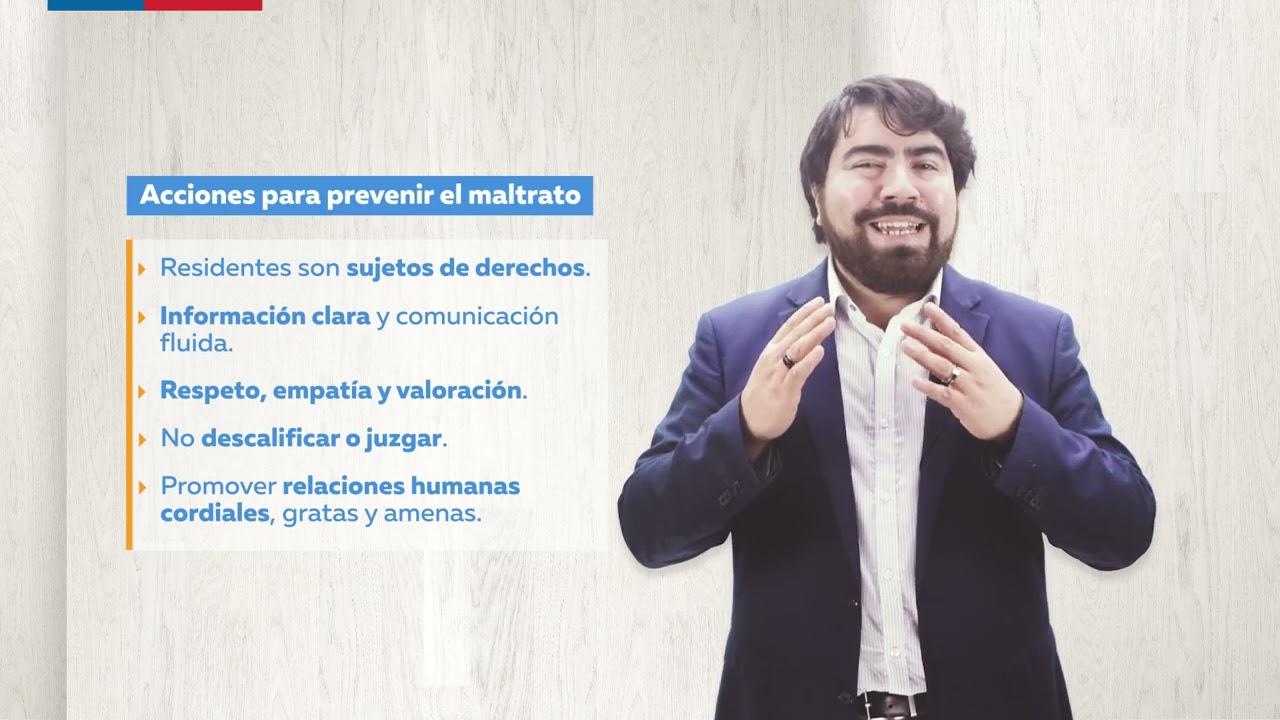Buen trato a la persona mayor en ELEAM