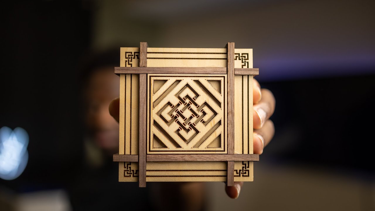 Лазерная резка | Упакованная таинственная головоломка | Glowforge