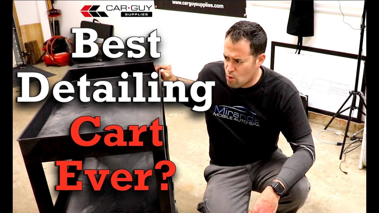 Best Detailing Cart Ever? #Detailingcart #Mobiledetailing #Carsupplieswarehouse