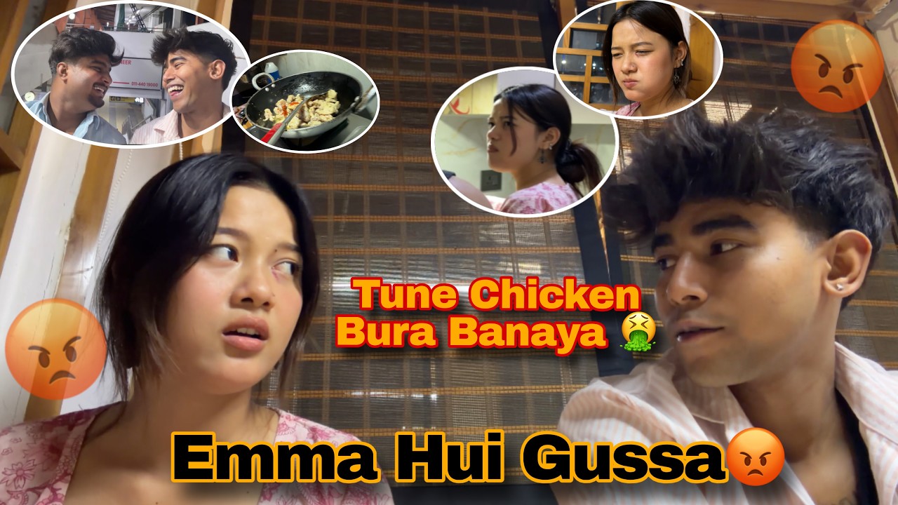 Emma ne banaya Chicken 😋 Chocko ka dil khush 😍