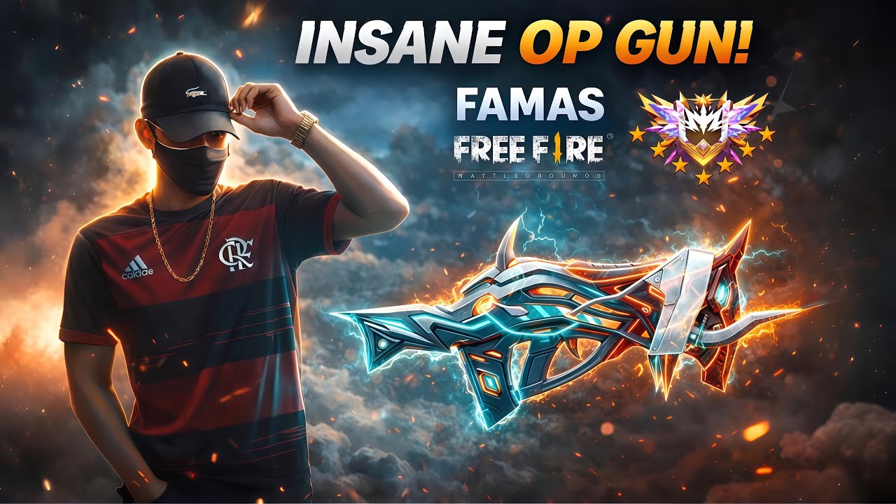 😱 EVO FAMAS Gun Review 🔥 | Free Fire