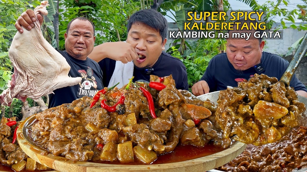 Spiciest KALDERETANG KAMBING na 