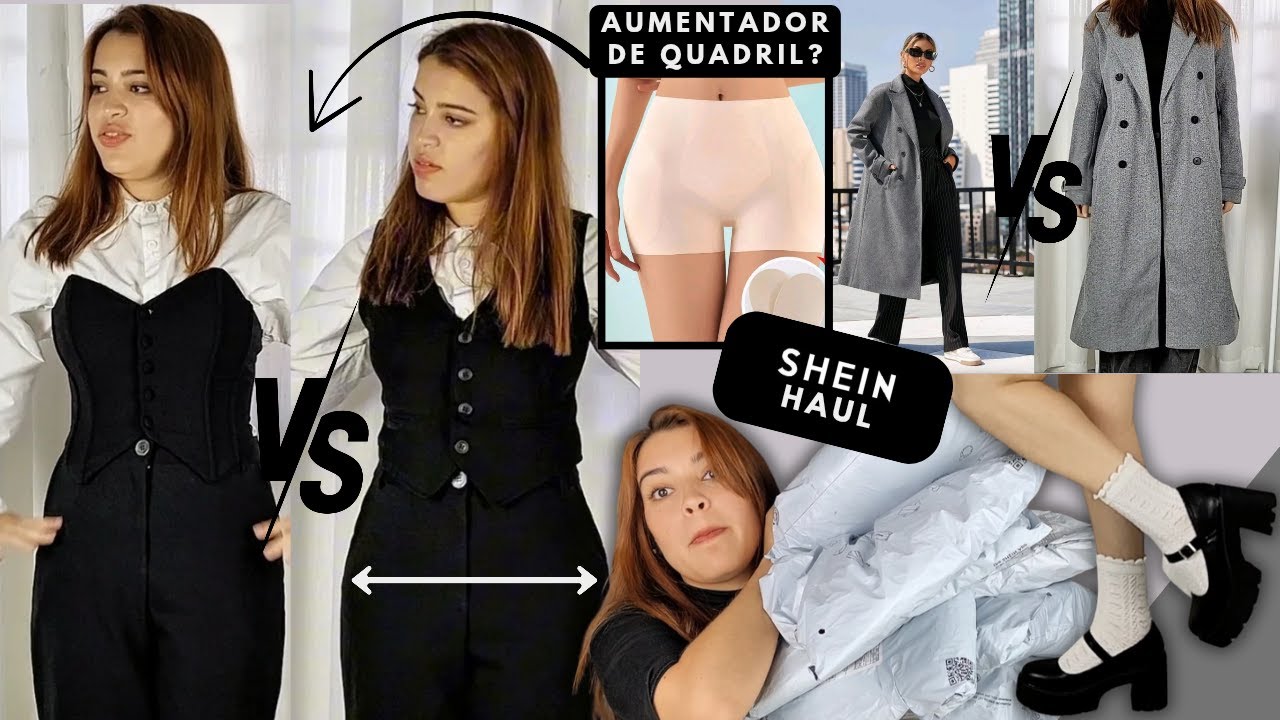 Comprinhas na Shein - Super Shein Haul (OITO PACOTES🫢)