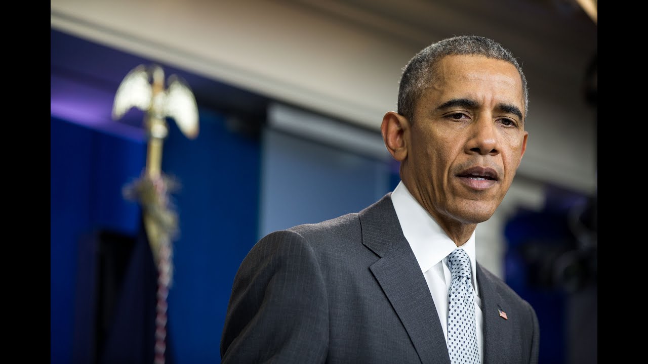The President Delivers a Statement on the attacks in Paris