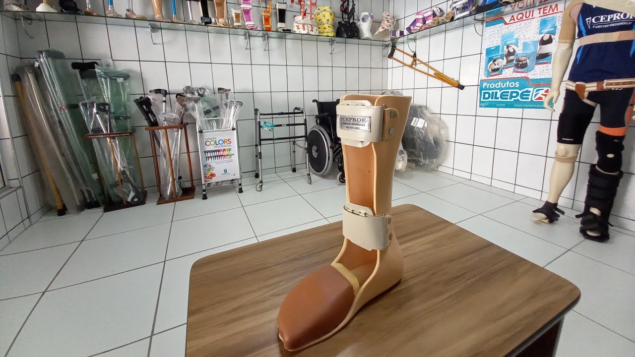 Prótese para Amputação parcial do pé à nível Lisfranc #amputação #protese