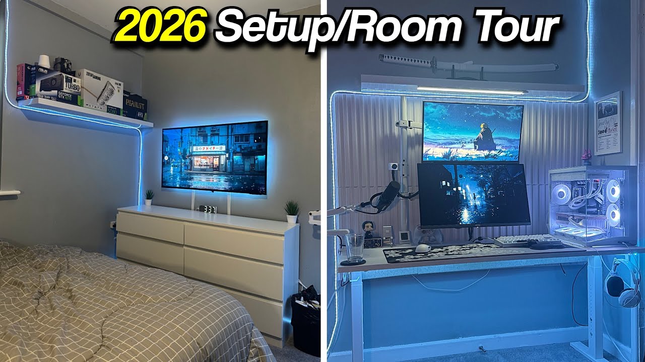 My 2026 Setup/Room Tour!