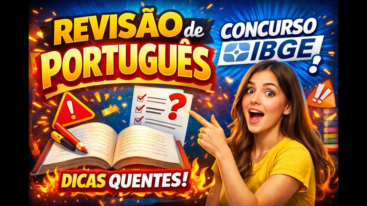 🚨 LIVE SURPRESA IBGE: O que MAIS CAI em Português!