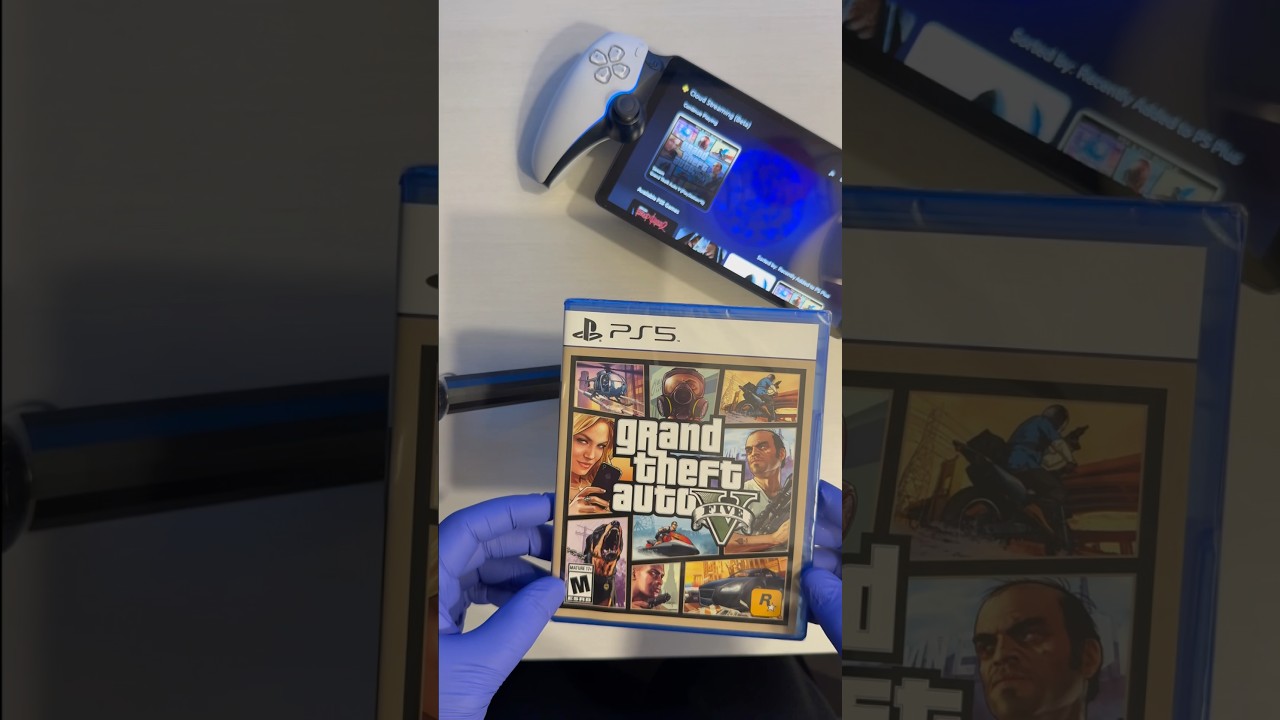 GTA 5 Ps5 unboxing