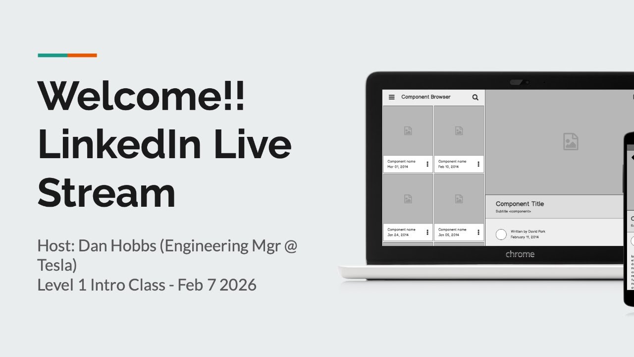 Resume and Career Tips from an Associate Engineering Manager @ Tesla - Live Stream