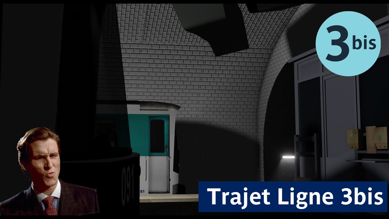 ROBLOX Métro Ligne 3bis | Trajet Entier