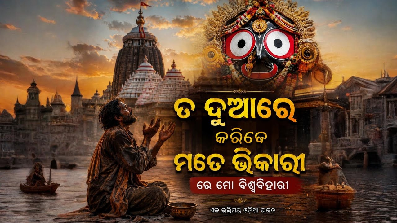 ତ ଦୁଆରେ କରିଦେ ମତେ ଭିକାରୀ | Ta duare Mate karide Bhikari | Odia Jagannath Bhajan | 
