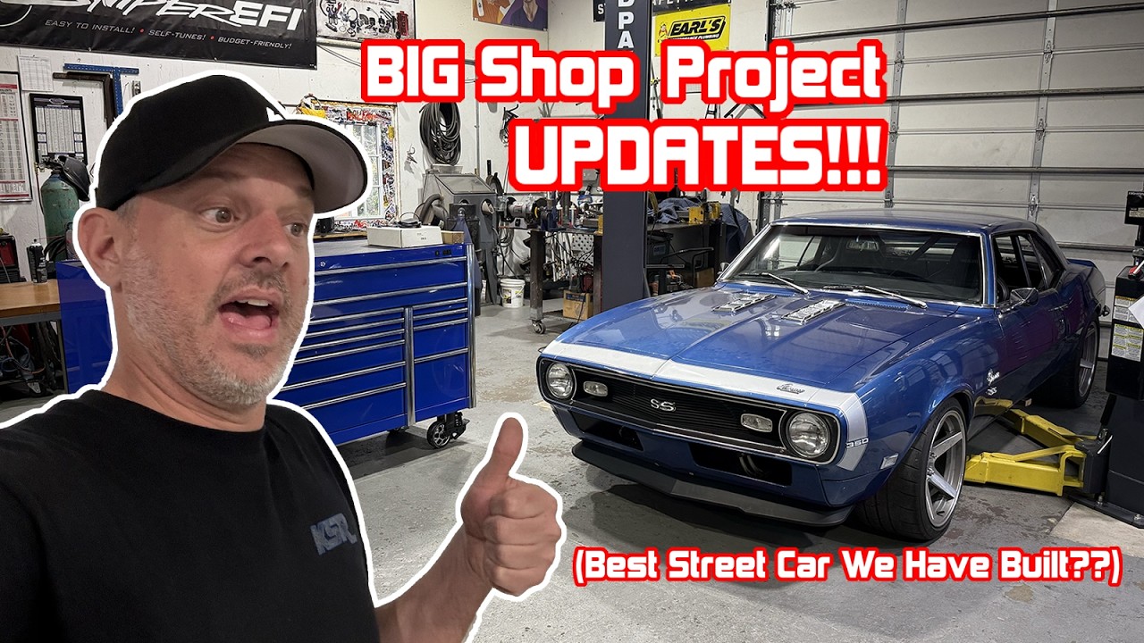 KSR Shop Project Updates!! (The Best Street Car We Have Ever Built???)