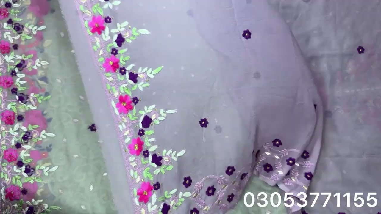 Parsigara gota sitara work 03053771155