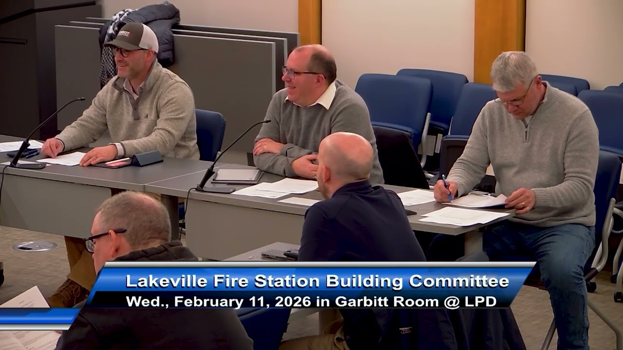 Lakeville Fire Station Building Committee, 2-11-26
