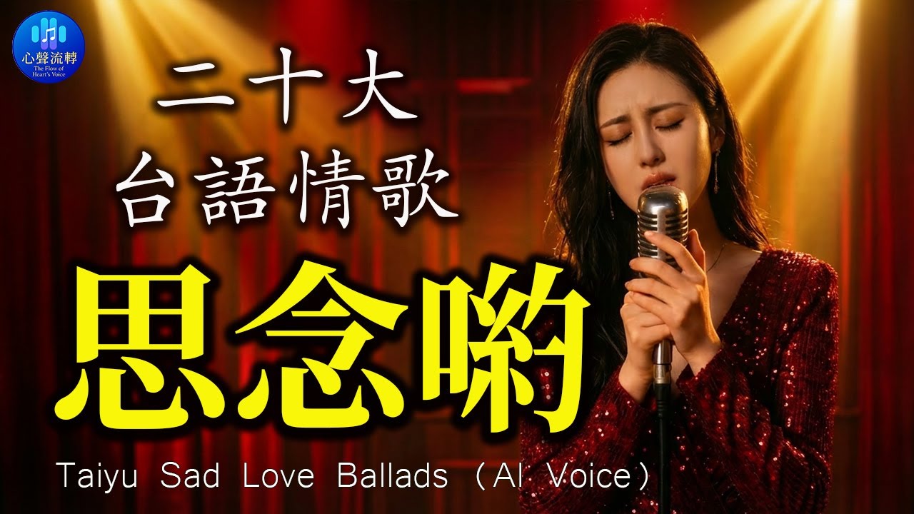 有些歌像老酒，越聽越醇 🍷 送給深夜未眠的你：台語金曲 Top 20 (AI 高音質) [思念喲, 作陣彼一暝, 行船人的純情曲] 這不只是歌，是人生... Sad Taiyu Love Song