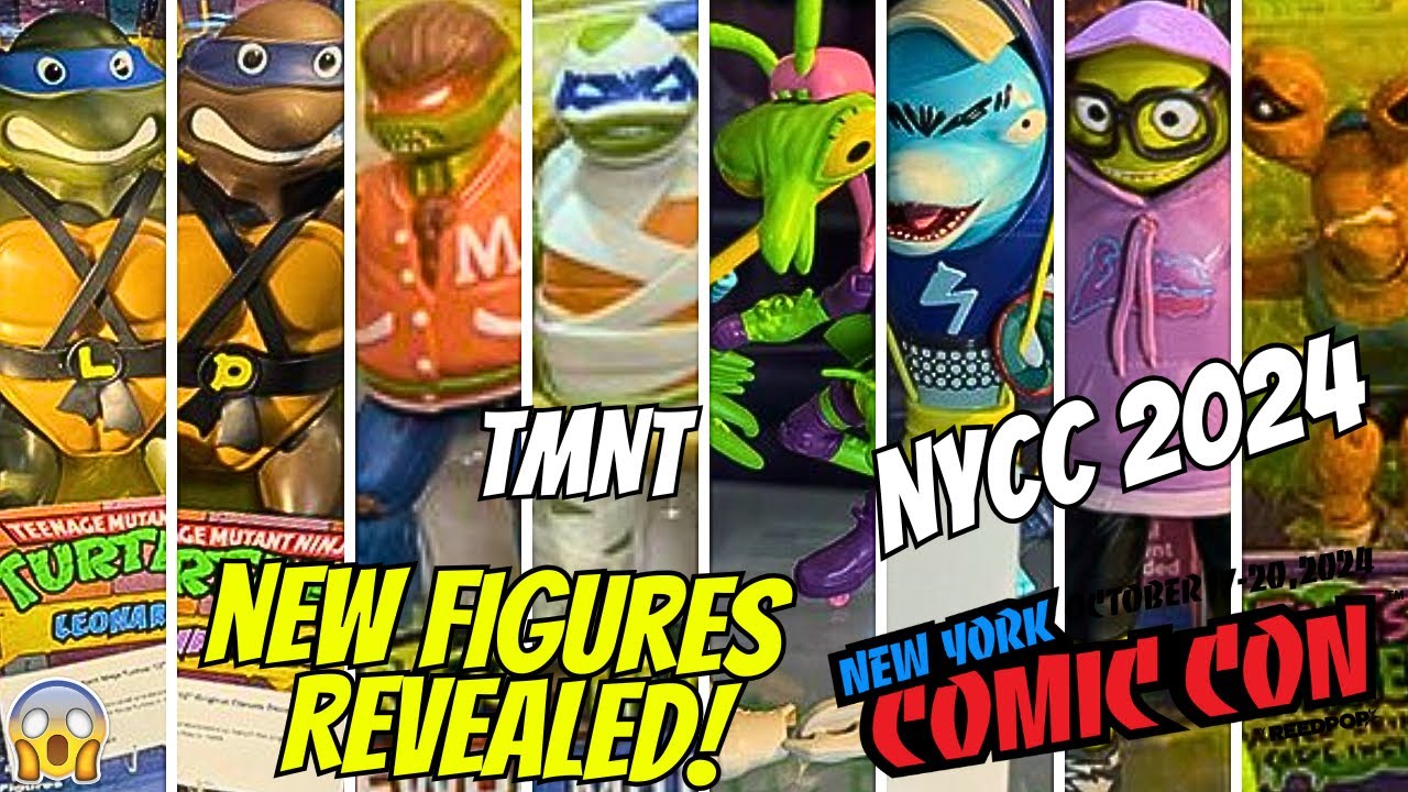 TMNT New Figures Revealed By Playmates At NYCC 2024