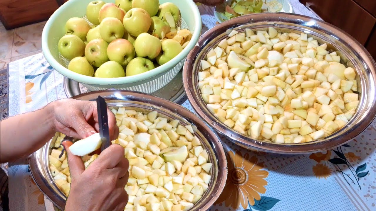 Готовим яблочное варенье дома.