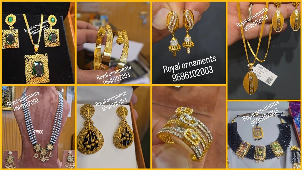 Gold Biscuit Jewellery 2026🍁 || Gold Jewellery With Price 😍 || Gold Bazuband 💫