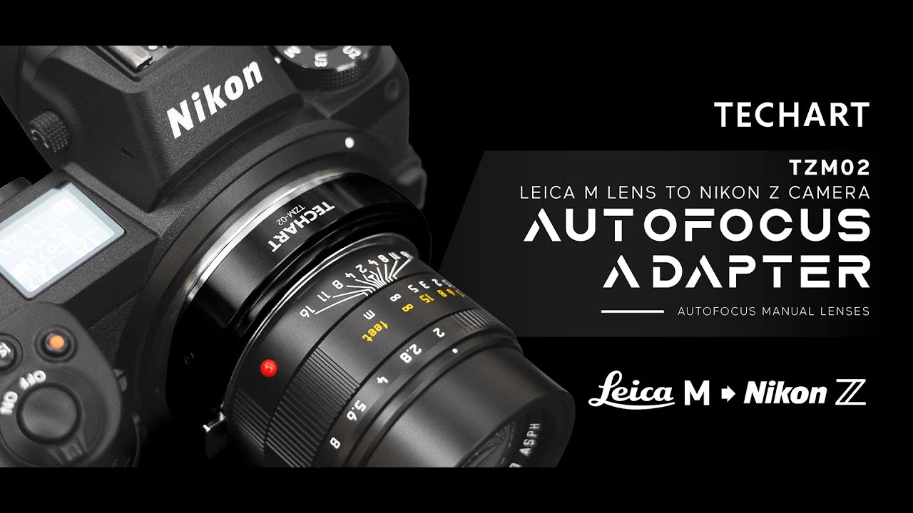 TZM-02 Techart Leica M -  Nikon Z Autofocus Adapter Ver II
