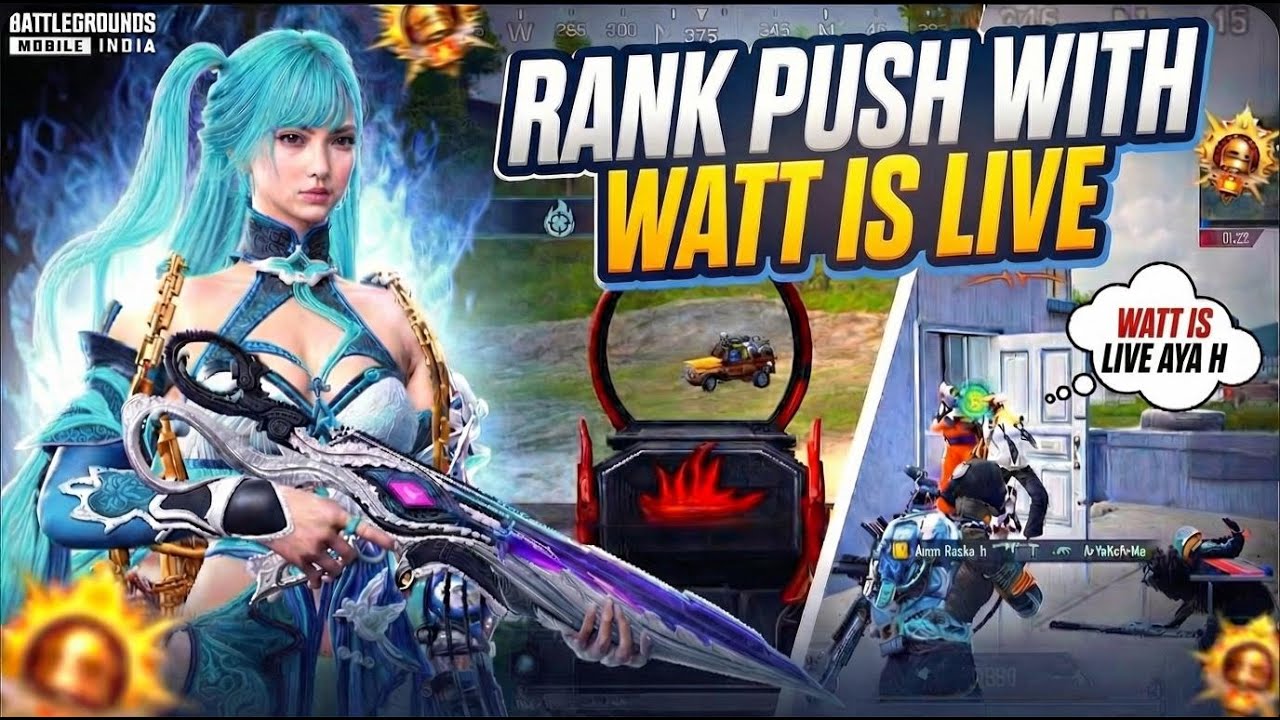 ROAD TO 1K SUBSCRIBERS WITH ‪@WATTisLiveBGMI