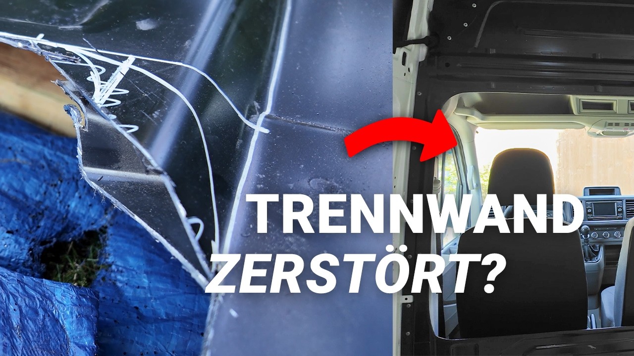 Trennwand vom VW Crafter modifizieren (oder verschrotten)?