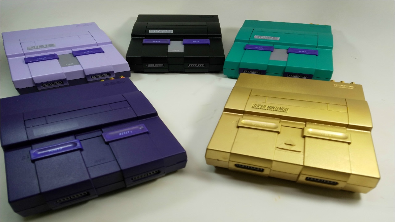 SNES Component Mod Custom Series