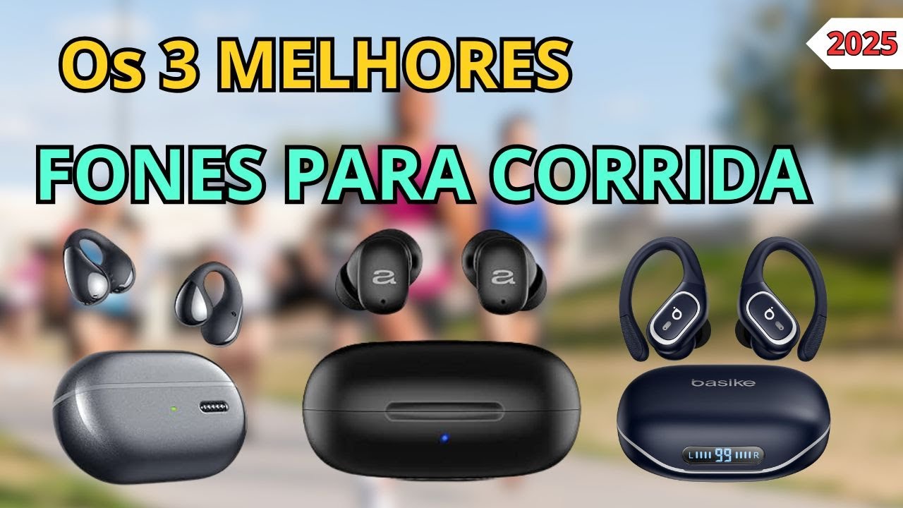 Os melhores fones para corrida custo benefício em 2025 fone com cancelamento de ruído bom e barato