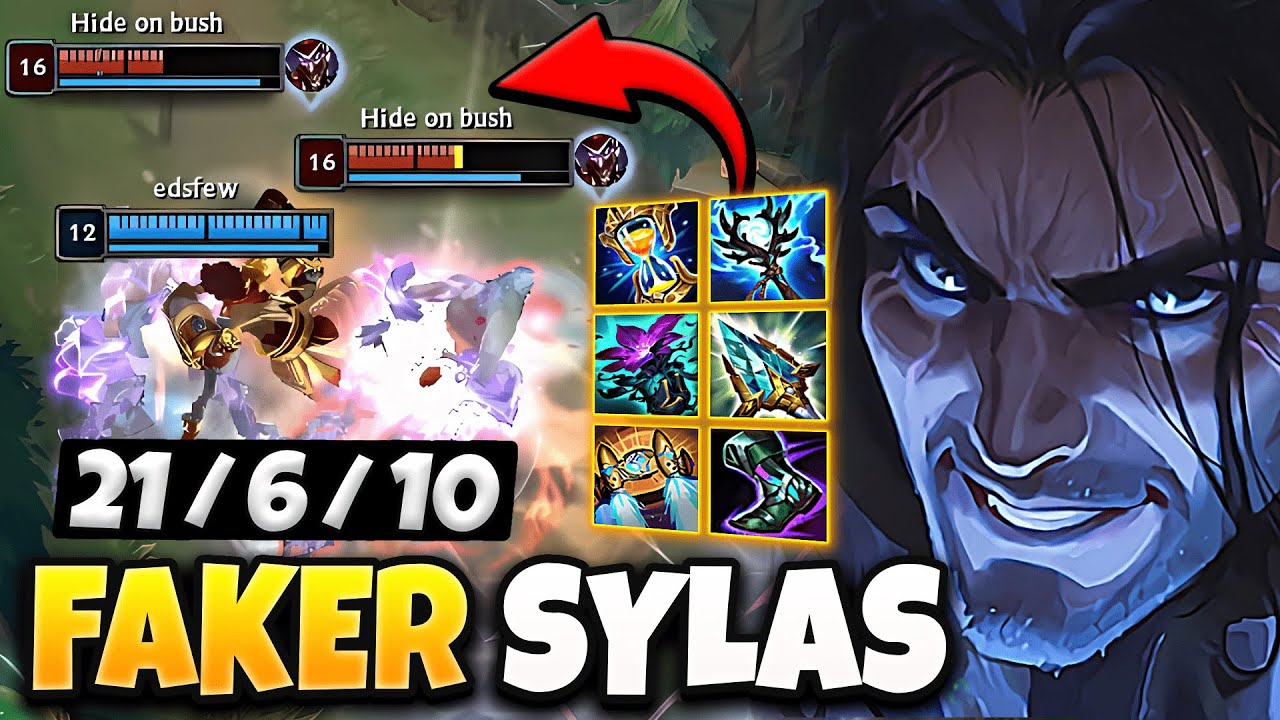 Faker Sylas vs Hwei [ MID ] Patch 14.1 Ranked Korea ✅
