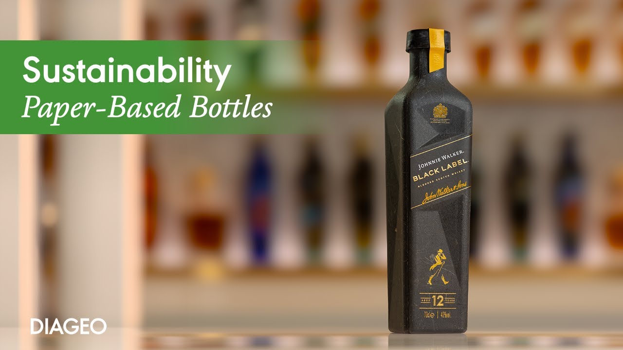 Diageo launches first 70cl paper-based bottle on-trade trial for Johnnie Walker | Diageo