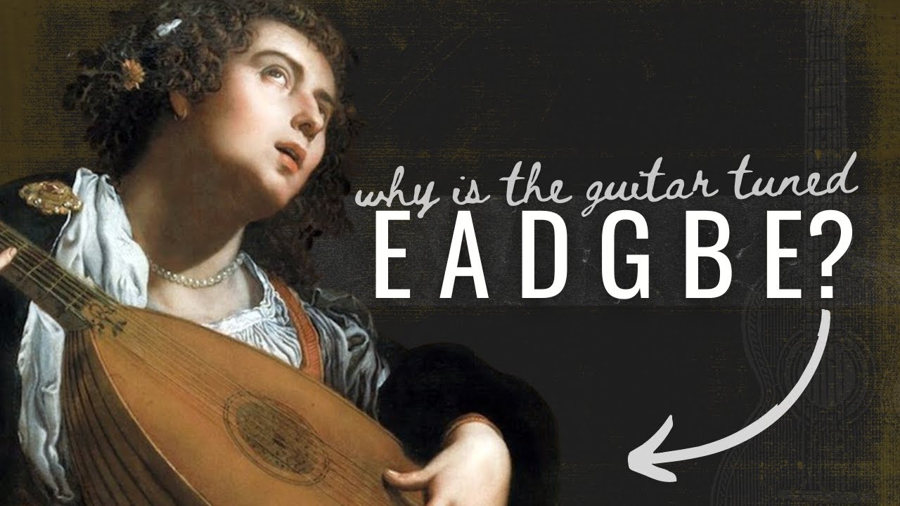 Why the guitar is tuned the way it is. (simple answer)