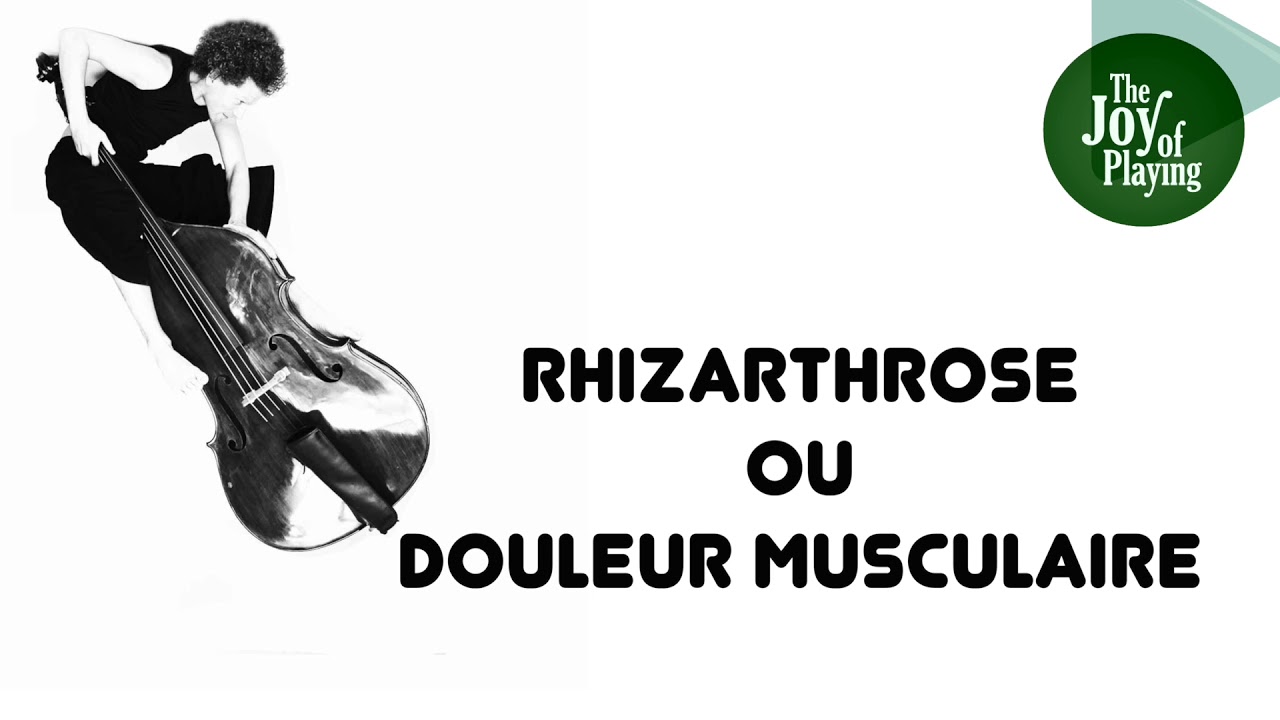 RIZARTHROSE OU DOULEUR MUSCULAIRE - MARC PAPILLON