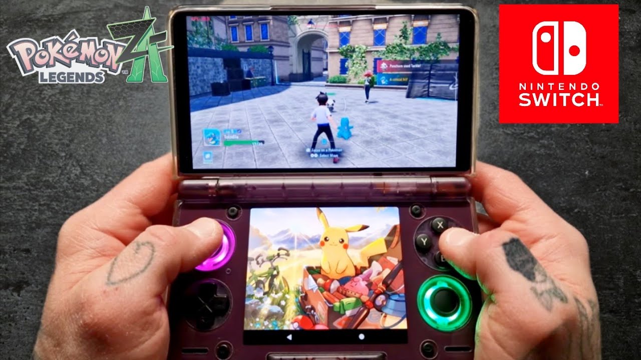 Pokémon Legends: Z-A (Nintendo Switch) - Ayn Thor Gameplay 