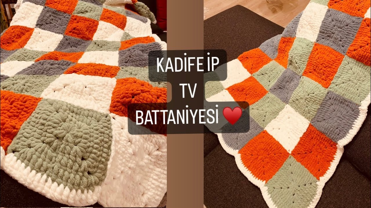 Nasıl Tv Battaniyesi Yapılır ? 🧶