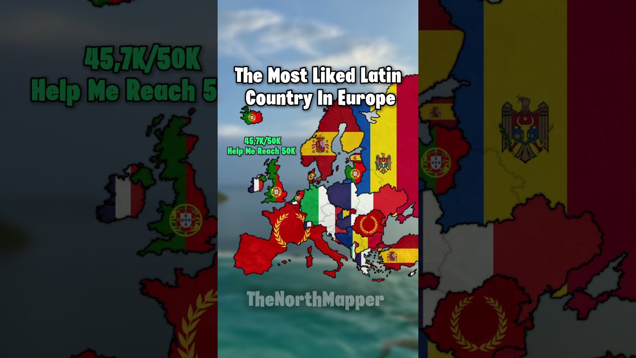 the most liked latin country in europe 