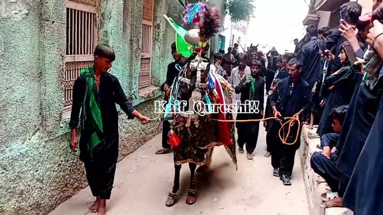 10 Muharram #hussainabad #hyderabad #sindh juloos 🙌🏻🏴🧿✨