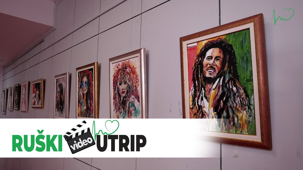 Ivo Mojzer v slikarskem pogledu - Ruški video Utrip