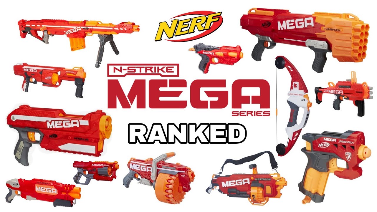 EVERY NERF MEGA BLASTER RANKED FROM WORST TO BEST